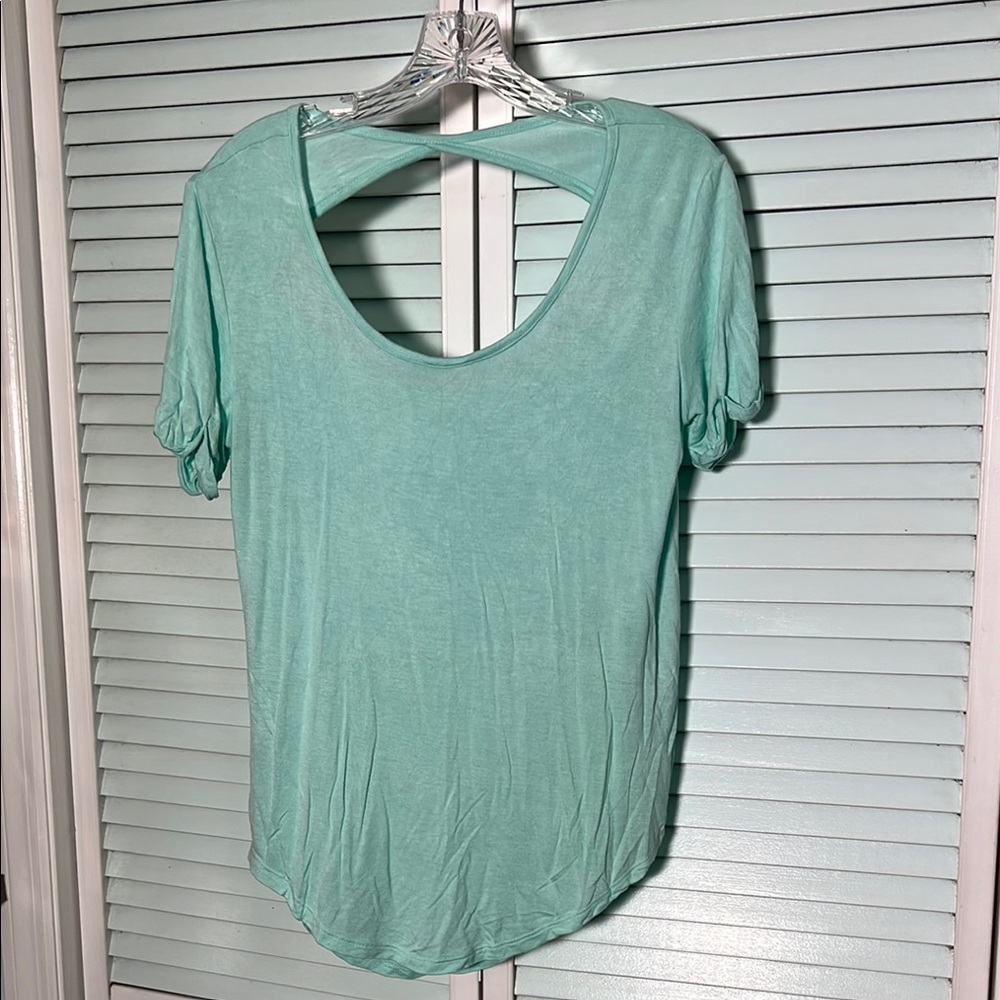 Stylish Aqua Women's Casual Top